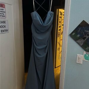 Elegant Blue formal dress